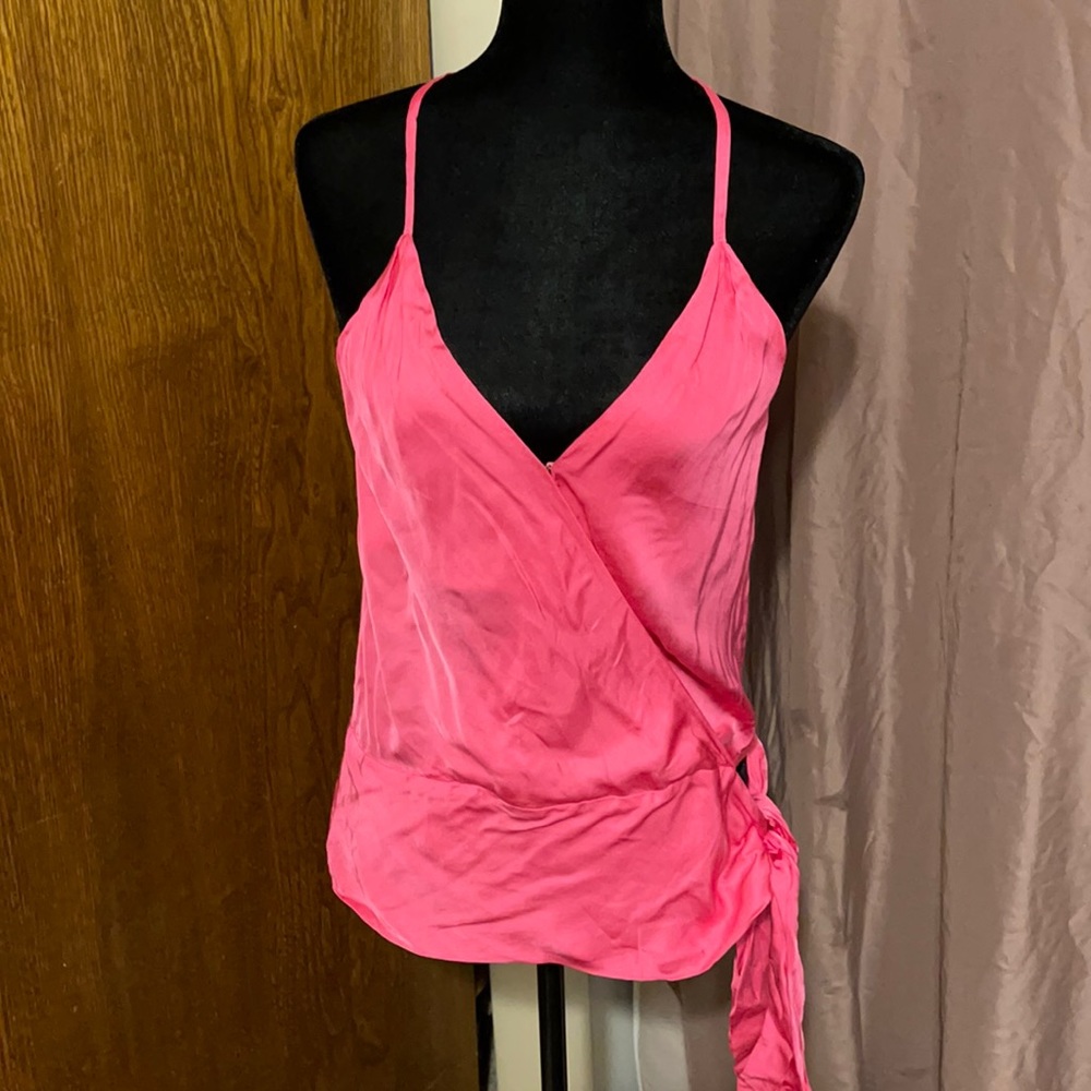🔥CLEARANCE 🔥Young fabulous and broke wrap blouse,sz.XS